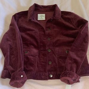 Sonoma Corduroy Cropped Jacket and Skirt